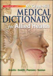 McGraw-Hill medical dictionary for allied health